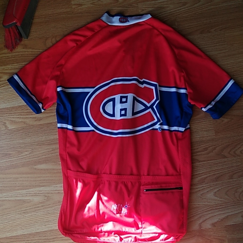 Montreal Canadiens bicycle shirt